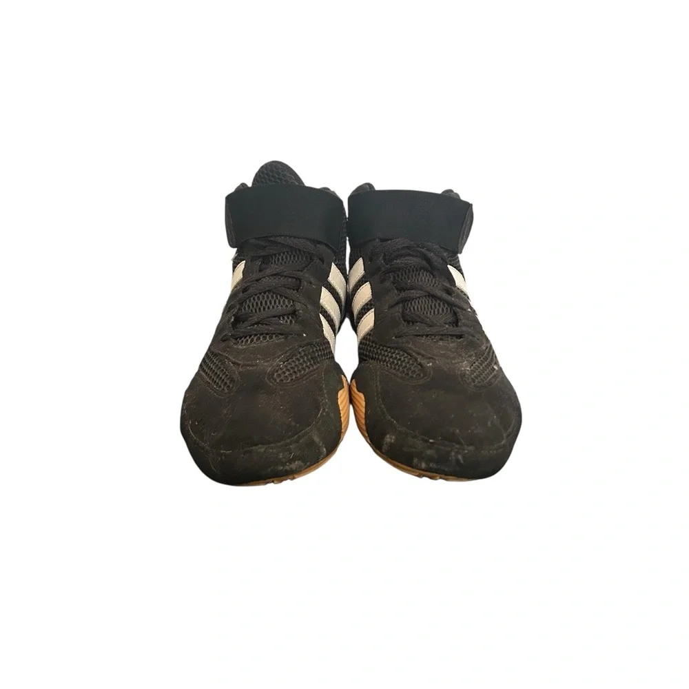 Adidas Men’s Combat Speed IV 116378 Black White Wrestling Shoes Size 10